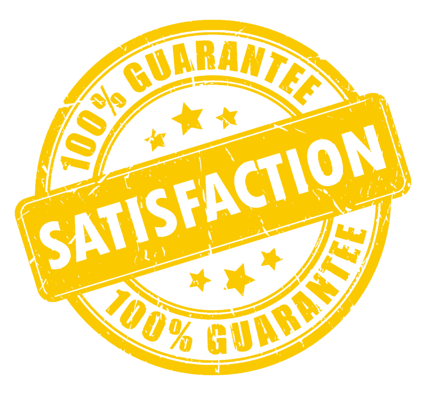 100% guarantee satisfaction