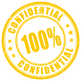 100% confidential